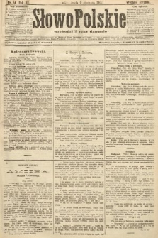 Słowo Polskie (wydanie poranne). 1907, nr 14