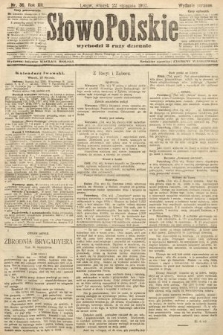 Słowo Polskie (wydanie poranne). 1907, nr 36