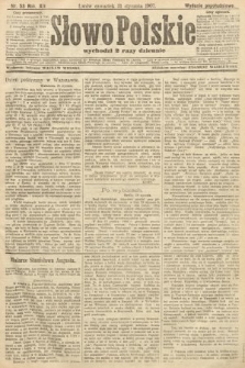 Słowo Polskie (wydanie popołudniowe). 1907, nr 53