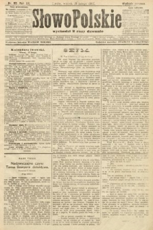 Słowo Polskie (wydanie poranne). 1907, nr 83