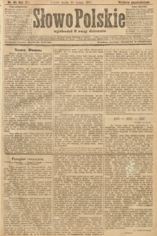Słowo Polskie (wydanie popołudniowe). 1907, nr 86