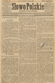 Słowo Polskie (wydanie popołudniowe). 1907, nr 88