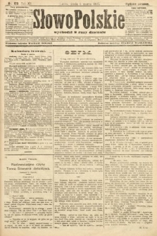 Słowo Polskie (wydanie poranne). 1907, nr 109