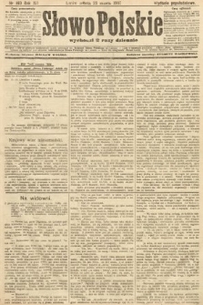 Słowo Polskie (wydanie popołudniowe). 1907, nr 140