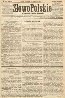 Słowo Polskie (wydanie poranne). 1907, nr 191