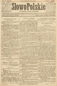 Słowo Polskie (wydanie poranne). 1907, nr 144