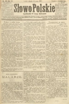 Słowo Polskie (wydanie popołudniowe). 1907, nr 221