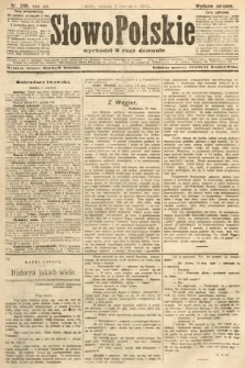 Słowo Polskie (wydanie poranne). 1907, nr 249