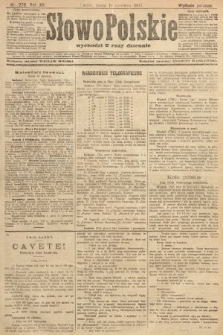 Słowo Polskie (wydanie poranne). 1907, nr 279