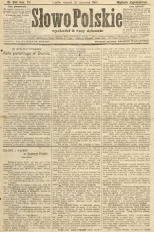 Słowo Polskie (wydanie popołudniowe). 1907, nr 290