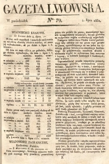 Gazeta Lwowska. 1831, nr 79