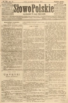 Słowo Polskie (wydanie poranne). 1907, nr 328