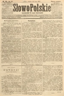 Słowo Polskie (wydanie poranne). 1907, nr 336