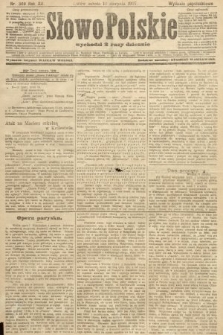 Słowo Polskie (wydanie popołudniowe). 1907, nr 369