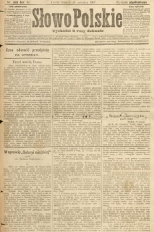 Słowo Polskie (wydanie popołudniowe). 1907, nr 396