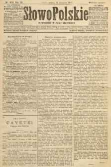 Słowo Polskie (wydanie poranne). 1907, nr 403