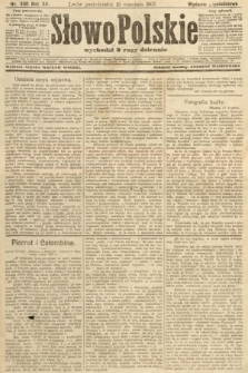 Słowo Polskie (wydanie popołudniowe). 1907, nr 430