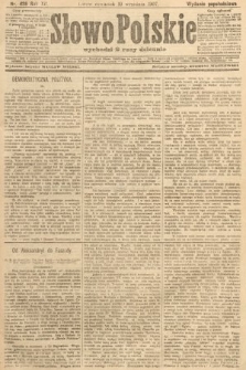 Słowo Polskie (wydanie popołudniowe). 1907, nr 436