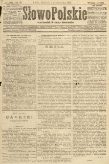 Słowo Polskie (wydanie poranne). 1907, nr 465