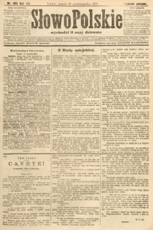 Słowo Polskie (wydanie poranne). 1907, nr 485