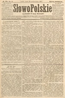 Słowo Polskie (wydanie popołudniowe). 1907, nr 506