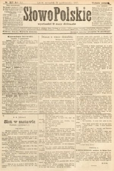 Słowo Polskie (wydanie poranne). 1907, nr 507