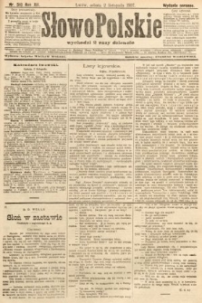 Słowo Polskie (wydanie poranne). 1907, nr 510