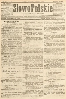 Słowo Polskie (wydanie poranne). 1907, nr 512