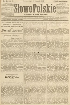 Słowo Polskie (wydanie popołudniowe). 1907, nr 521