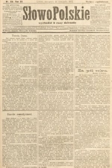 Słowo Polskie (wydanie popołudniowe). 1907, nr 531