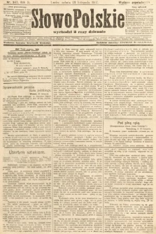 Słowo Polskie (wydanie popołudniowe). 1907, nr 547