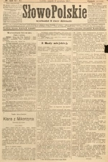 Słowo Polskie (wydanie poranne). 1907, nr 568