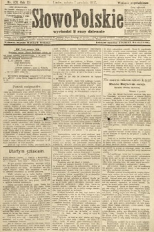 Słowo Polskie (wydanie popołudniowe). 1907, nr 571