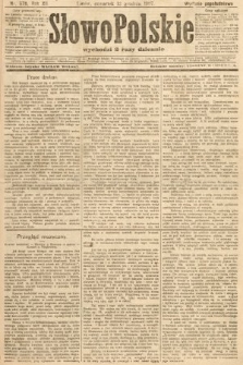 Słowo Polskie (wydanie popołudniowe). 1907, nr 579