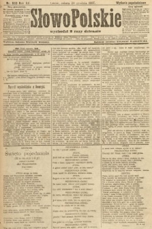 Słowo Polskie (wydanie popołudniowe). 1907, nr 603