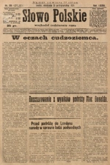 Słowo Polskie. 1929, nr 281