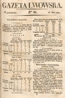 Gazeta Lwowska. 1831, nr 88