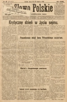 Słowo Polskie. 1930, nr 87
