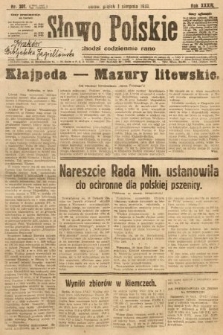 Słowo Polskie. 1930, nr 207
