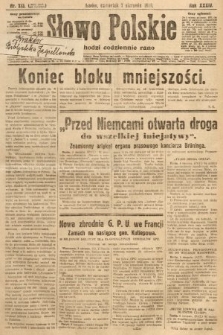 Słowo Polskie. 1930, nr 213