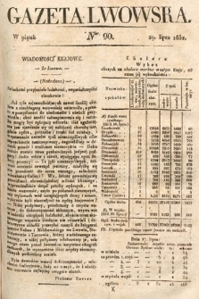 Gazeta Lwowska. 1831, nr 90
