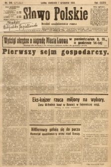 Słowo Polskie. 1930, nr 244