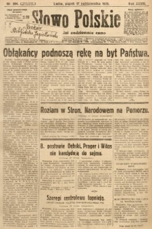 Słowo Polskie. 1930, nr 284