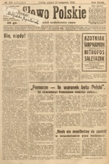 Słowo Polskie. 1930, nr 319