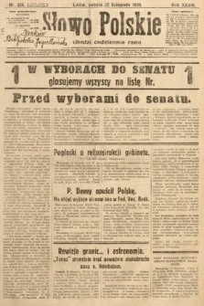 Słowo Polskie. 1930, nr 320