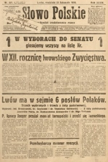 Słowo Polskie. 1930, nr 321
