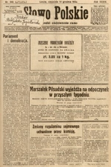 Słowo Polskie. 1930, nr 342