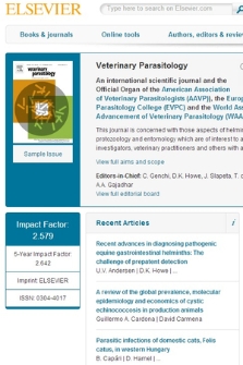 „Veterinary Parasitology”