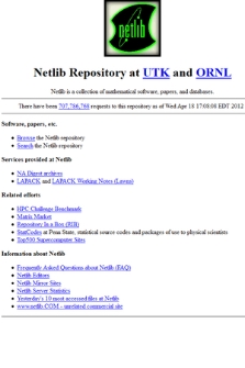 Netlib Repository