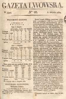 Gazeta Lwowska. 1831, nr 93